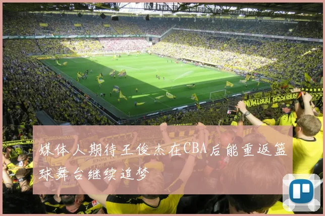 媒体人期待王俊杰在CBA后能重返篮球舞台继续追梦